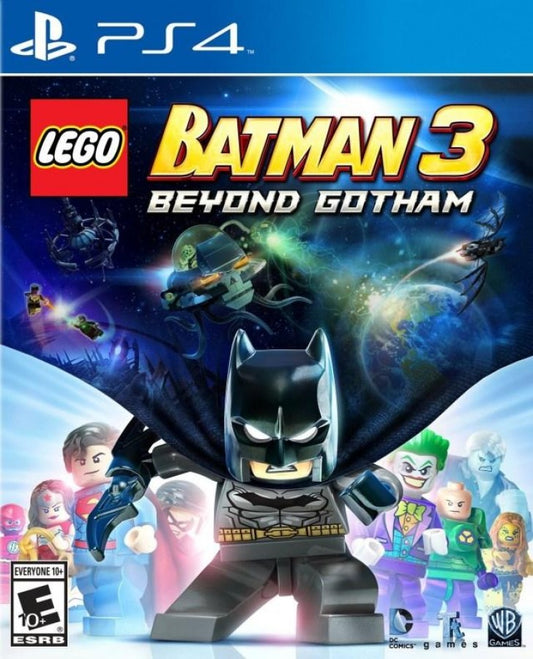 LEGO Batman 3: Beyond Gotham – PlayStation 4 (PS4) cover art for video game for PS4