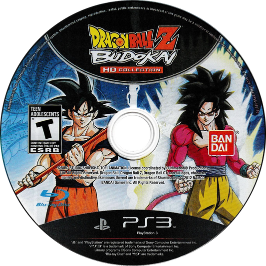 Dragon Ball Z Budokai HD Collection PlayStation 3 PS3 for video game enthusiasts featuring classic 3D fighting gameplay iconic Dragon Ball Z characters powerful attacks intense martial arts battles story modes high speed combat and collectible gaming appeal disc