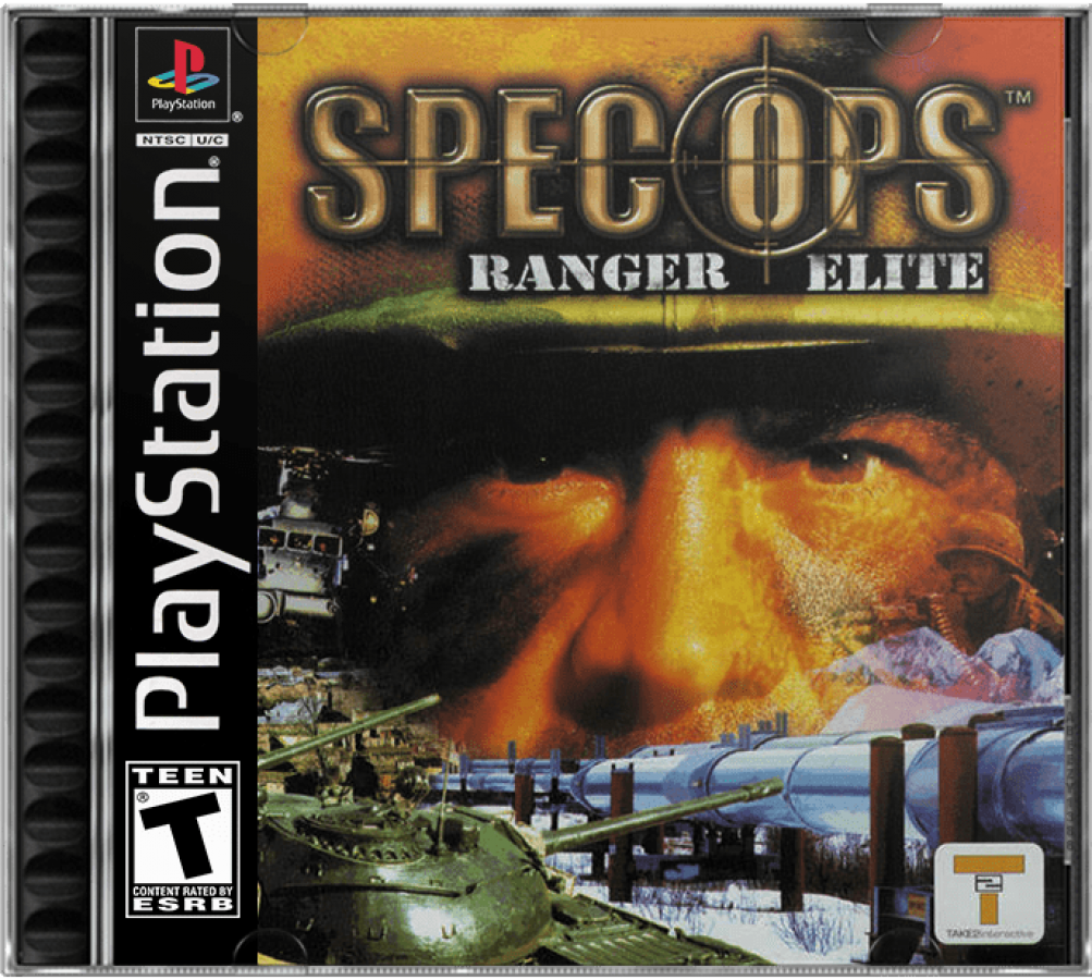 Spec Ops: Ranger Elite – PlayStation 1 (PS1) cover art for video game for PS1