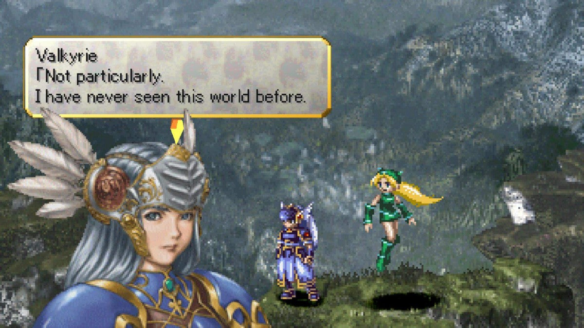 Valkyrie Profile Lenneth gameplay for PlayStation Portable PSP video game