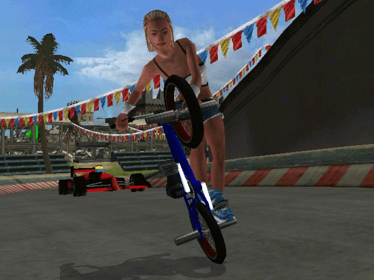 BMX XXX gameplay art for Xbox (XBOX) video game
