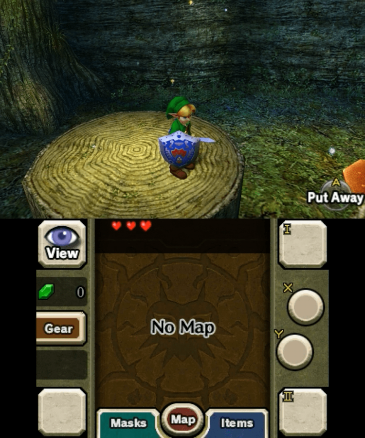 The Legend of Zelda: Majora's Mask 3D gameplayfor Nintendo 3DS (3DS) video game