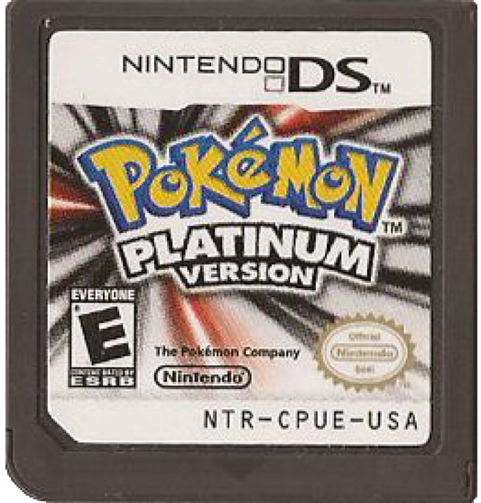 Pokémon Platinum cartridge for Nintendo DS (DS) Pokémon RPG adventure video game