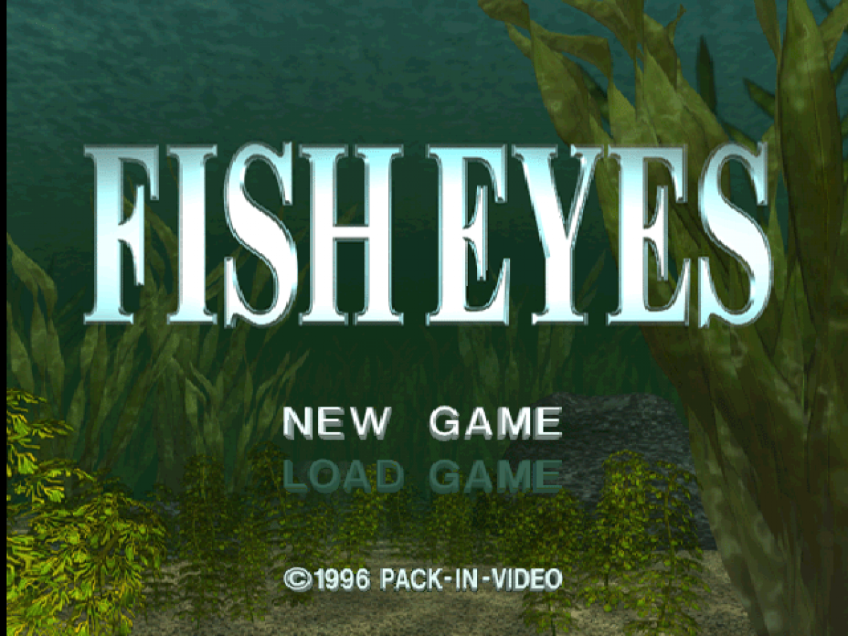 Reel Fishing title card for PlayStation 1 (PS1) fishing simulation video game