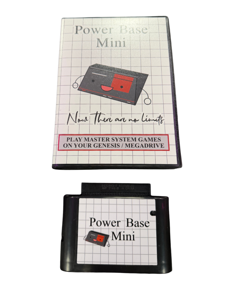 Power Base Mini Sega Master System Genesis Adapter accessory