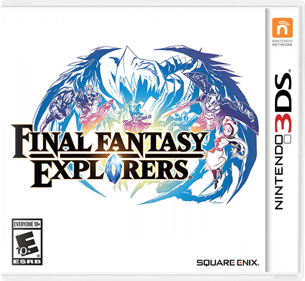 Final Fantasy Explorers cover art for Nintendo 3DS (3DS) video game