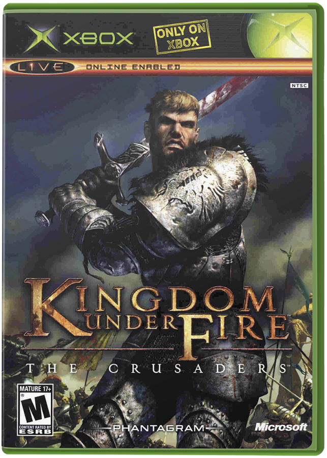 Kingdom Under Fire: The Crusaders – Xbox (XBOX) cover art for video game for XBOX