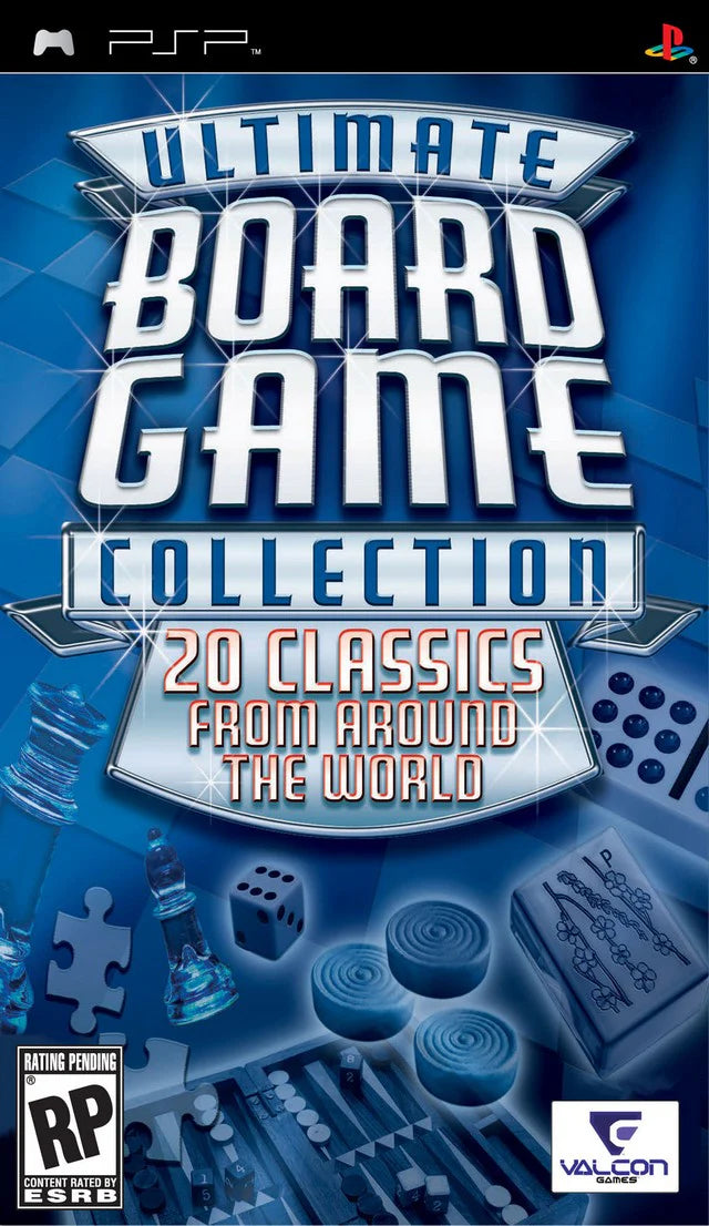 Ultimate Board Game Collection cover art for PlayStation Portable (PSP) video game