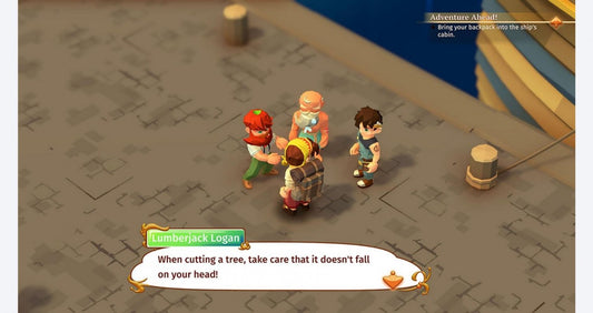 Stranded Sails: Explorers of the Cursed Islands gameplay image for Nintendo Switch (NS) video game