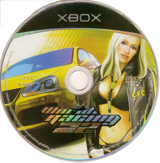 World Racing 2 disc for Xbox (XBOX) video game