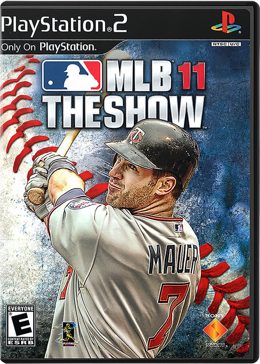 MLB 11: The Show cover art for PlayStation 2 (PS2) video game