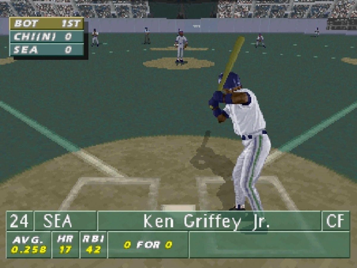 Frank Thomas Big Hurt Baseball gameplay for Sega Saturn (SS) video game