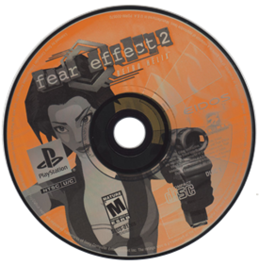 Fear Effect 2: Retro Helix Disc 1 for PlayStation 1 (PS1) retro video game