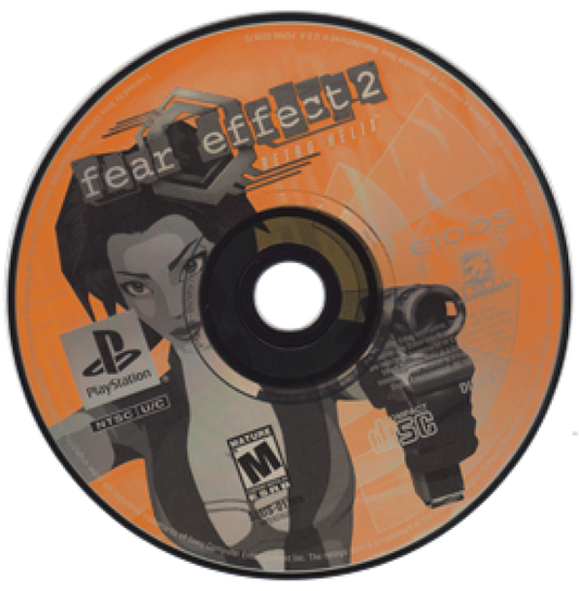 Fear Effect 2: Retro Helix Disc 1 for PlayStation 1 (PS1) retro video game