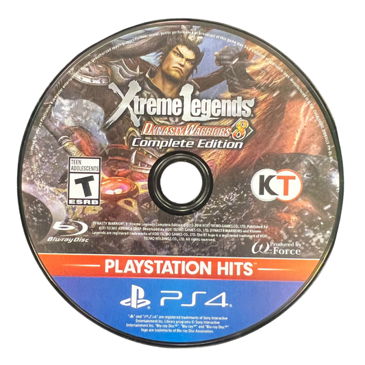 Dynasty Warriors 8 Xtreme Legends Complete Edition Greatest Hits PlayStation 4 PS4 for hack and slash action video game fans featuring massive battlefield combat hundreds of enemies powerful warriors weapon upgrades character progression strategic objectives dramatic Dynasty Warriors gameplay and Complete Edition content collectible gaming appeal disc
