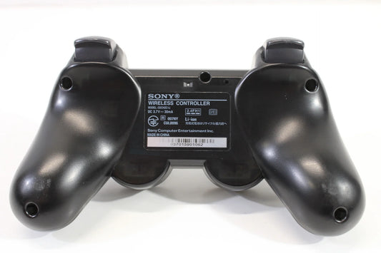 PlayStation 3 DualShock 3 OEM Black accessory PlayStation 3 (PS3) bottom view