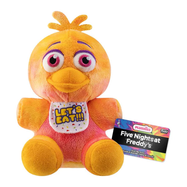 FNAF TieDye Chica 7 inch plush toy