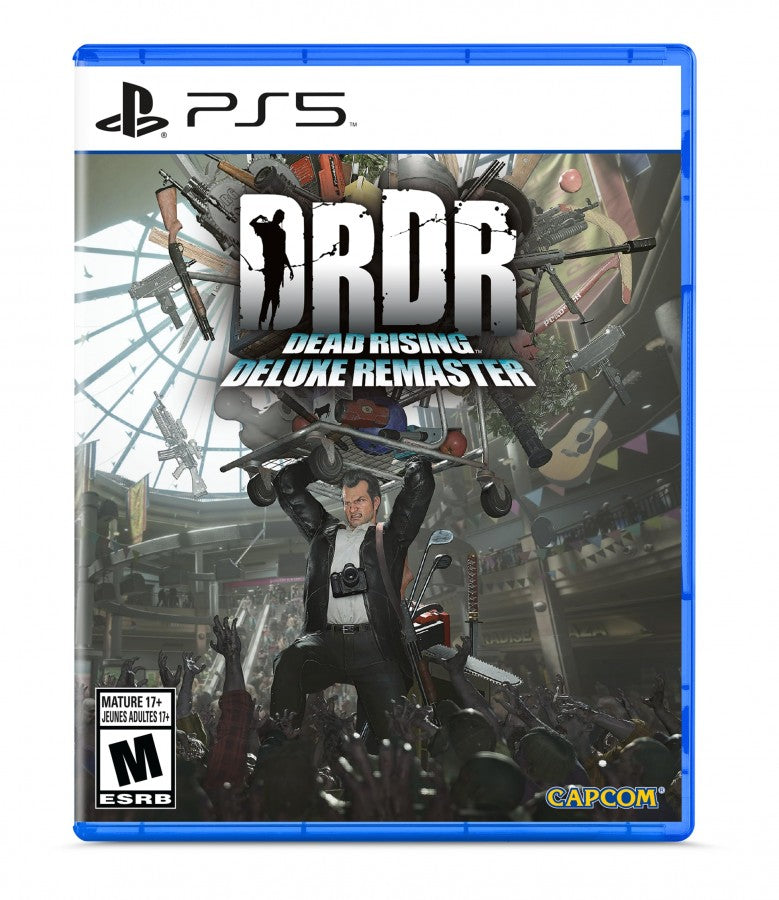 Dead Rising Deluxe Remaster cover art for PlayStation 5 (PS5) video game