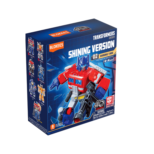 Blokees Transformer Set Shining Version 02 1985 Figure Blind Box Collectible Autobot Decepticon Complete Collection