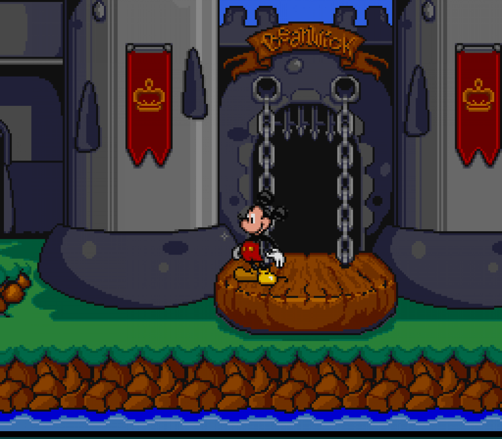 Mickeys Ultimate Challenge gameplay image for Super Nintendo Entertainment System SNES retro video game