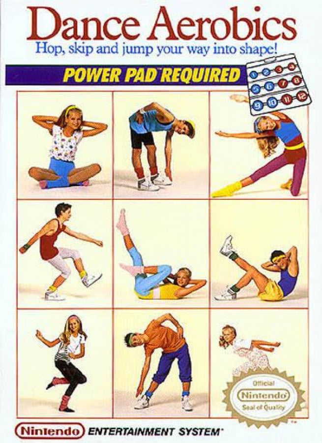 Dance Aerobics cover art for Nintendo Entertainment System (NES) video game