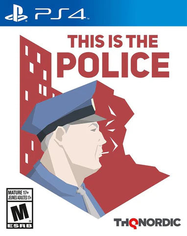 This is the Police cover art for PlayStation 4 (PS4) video game