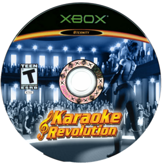 Karaoke Revolution disc for Xbox (XBOX) video game