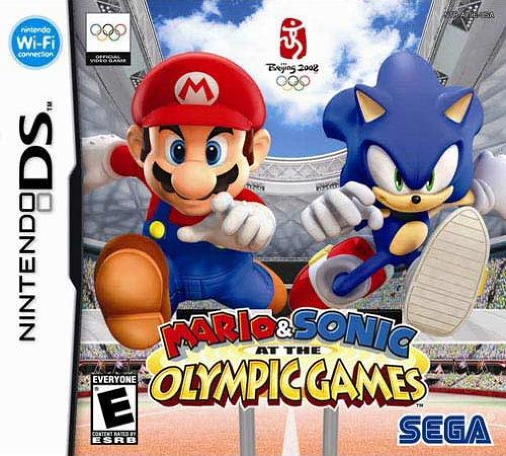 Mario & Sonic at the Olympic Games cover art for Nintendo DS (DS) video game