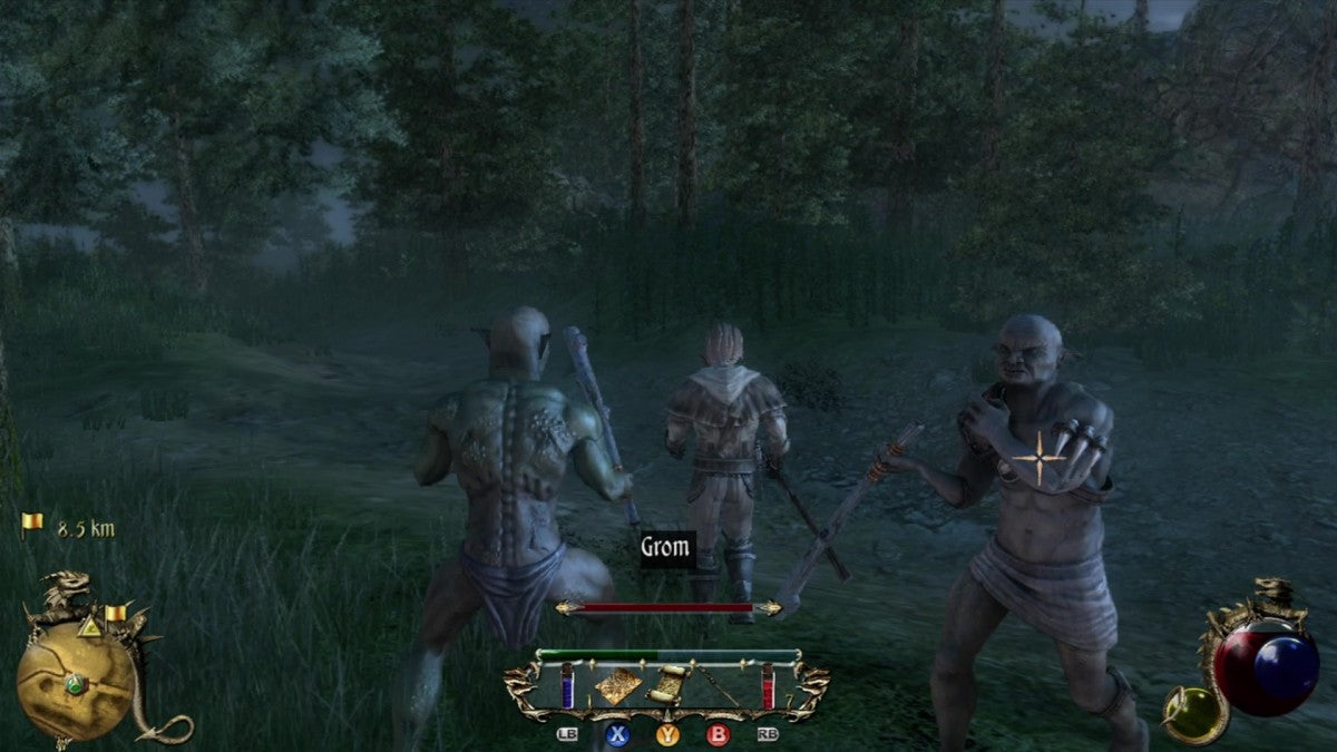 Two Worlds II gameplay for Xbox 360 (X360) fantasy role-playing video game
