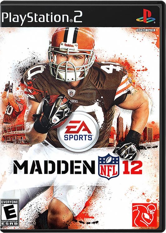 Madden NFL 12 cover art for PlayStation 2 (PS2) video game