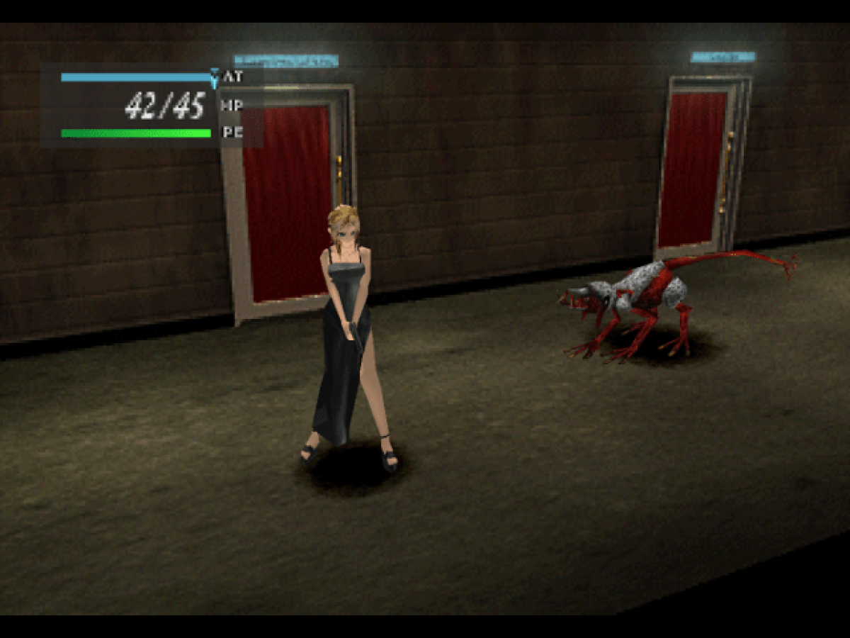 Parasite Eve disc for PlayStation 1 (PS1) survival horror RPG video game