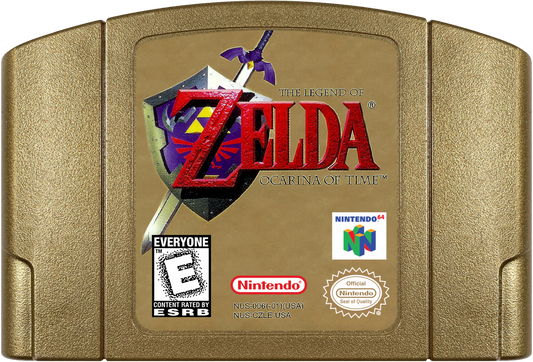 The Legend of Zelda Ocarina of Time Collectors Edition cartridge for Nintendo 64 (N64) video game