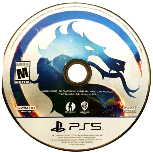 Mortal Kombat 1 Premium Edition for PlayStation 5 (PS5) at Gamers INC, featuring a reborn universe created by the Fire God Liu Kang with an all-new fighting system, brutal fatalities, and exclusive access to the Kombat Pack including six new playable characters and five new Kameo fighters disc
