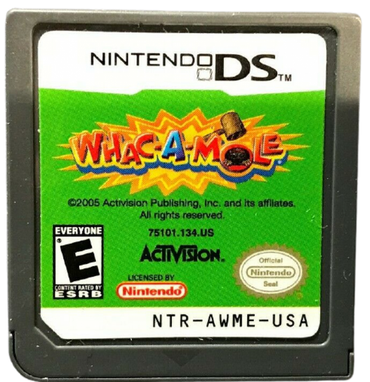 Whac-A-Mole cartridge for Nintendo DS (DS) arcade action video game
