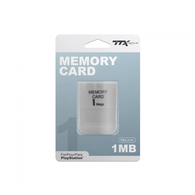 TTX PS 1MB memory card accessory for PlayStation 1 PS