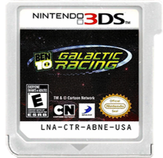 Ben 10: Galactic Racing cartridge for Nintendo 3DS (3DS) racing video game
