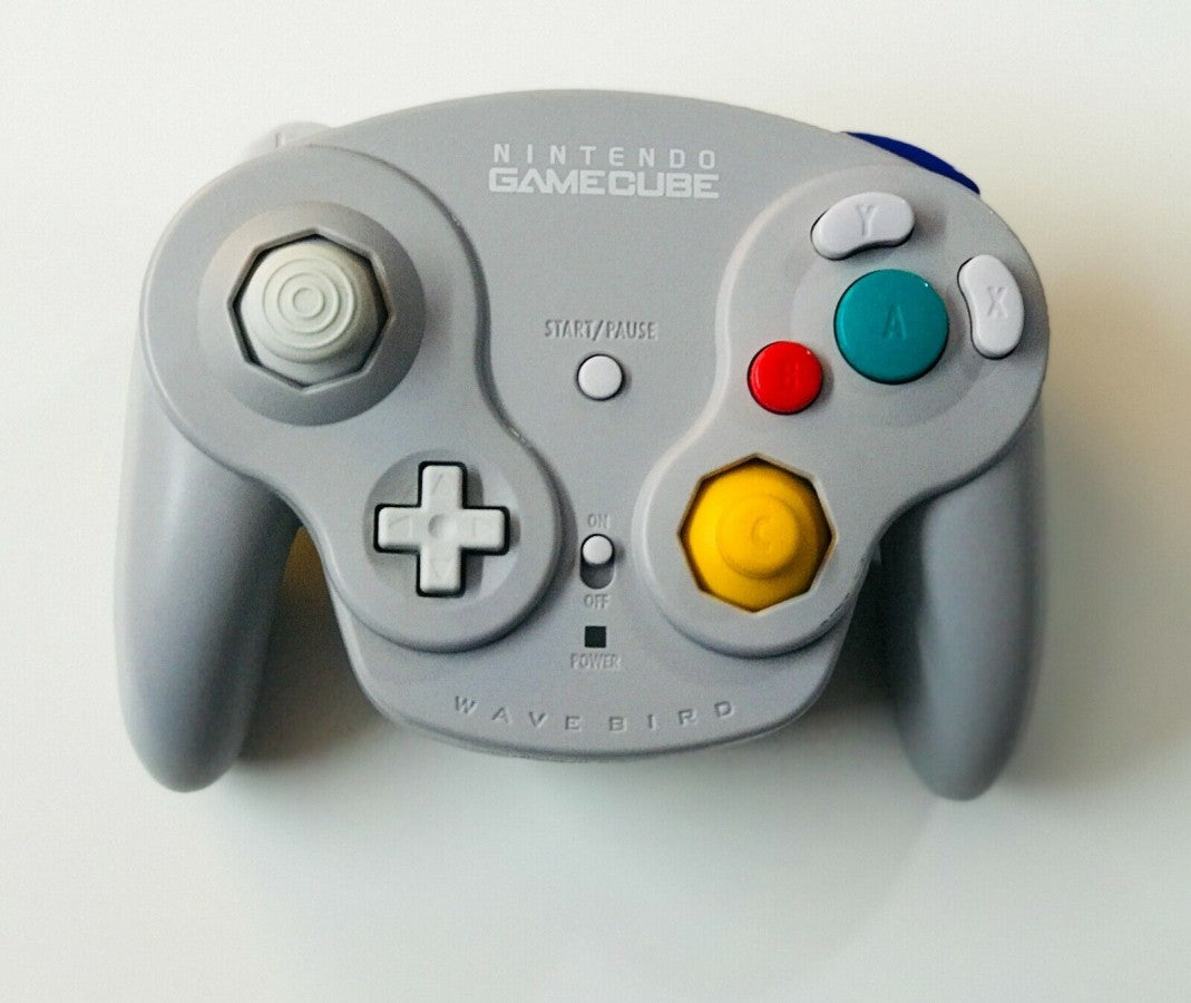 Nintendo GameCube WaveBird controller gray accessory for Nintendo GameCube GC