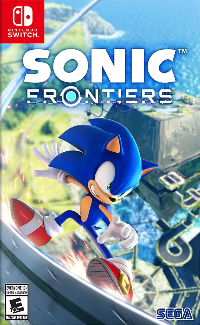 Sonic Frontiers cover art for Nintendo Switch (NS) video game