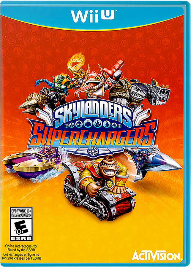 Skylanders SuperChargers cover art for Nintendo Wii U (WiiU) video game