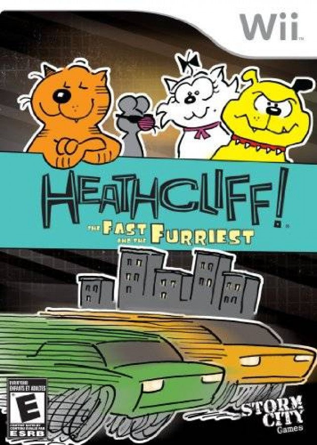 Heathcliff: The Fast and The Furriest cover art for Nintendo Wii (Wii) video game