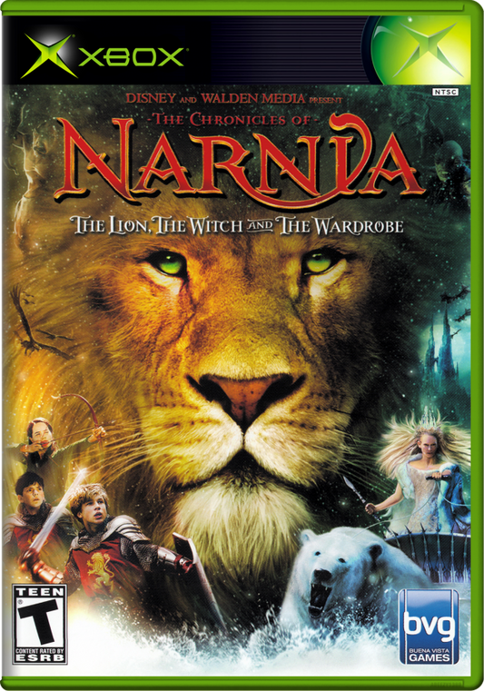 Chronicles of Narnia: Lion Witch and the Wardrobe cover art for Xbox (XBOX) video game