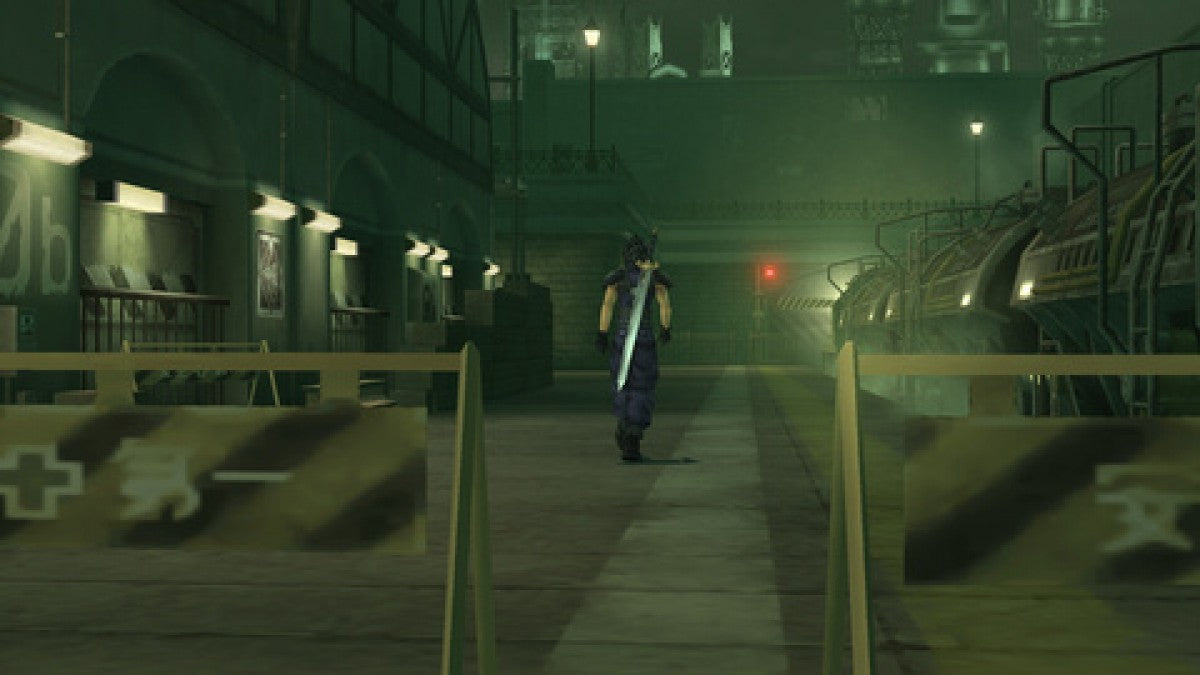 Final Fantasy VII: Crisis Core gameplay for PlayStation Portable (PSP) action RPG video game