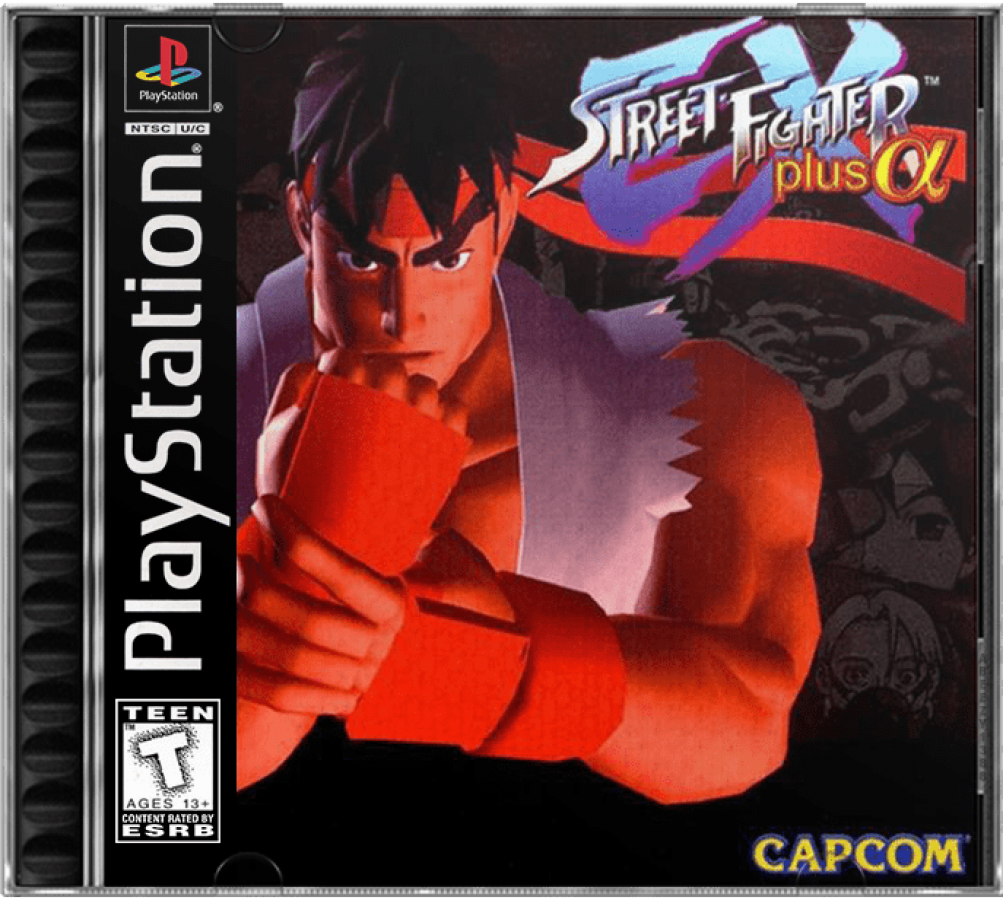 Street Fighter: EX Plus Alpha cover art for PlayStation 1 (PS1) video game