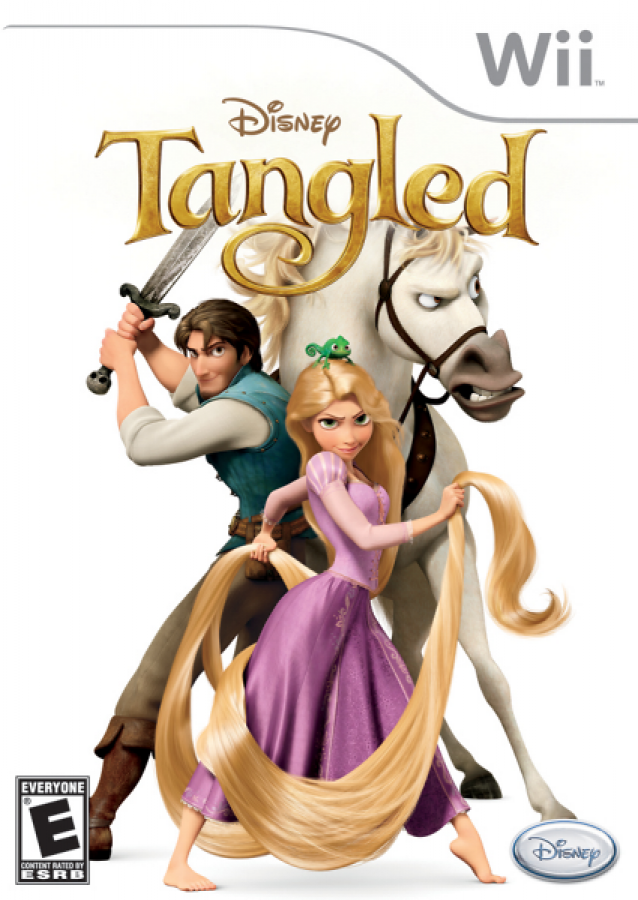 Disney's Tangled cover art for Nintendo Wii (Wii) video game