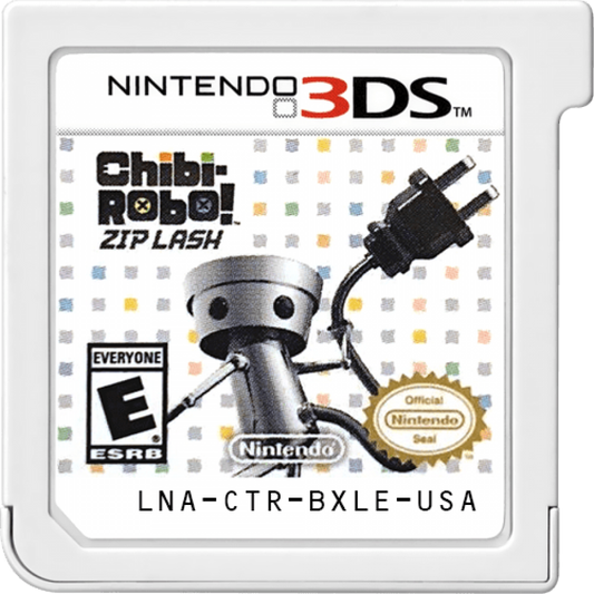 Chibi-Robo: Zip Lash cartridge for Nintendo 3DS (3DS) platformer video game