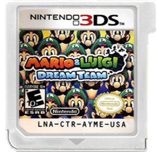 Mario & Luigi: Dream Team cartridge for Nintendo 3DS (3DS) role-playing video game