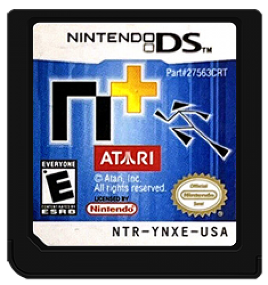 N+ cartridge for Nintendo DS (DS) puzzle platforming action video game