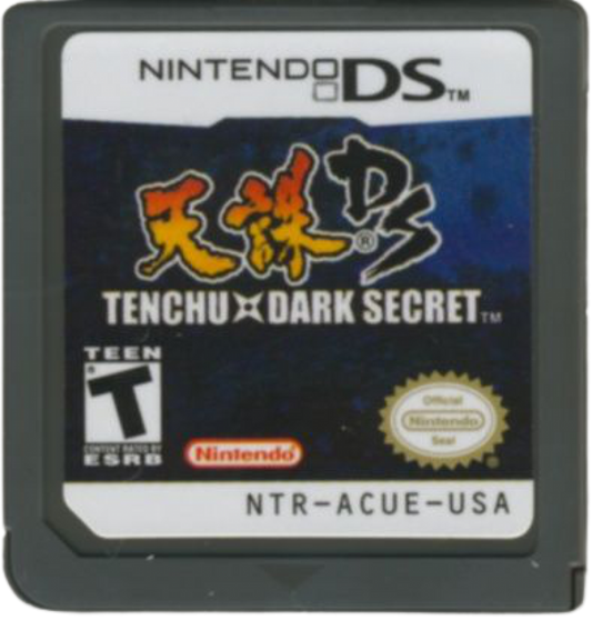 Tenchu: Dark Secret cartridge for Nintendo DS (DS) stealth action video game