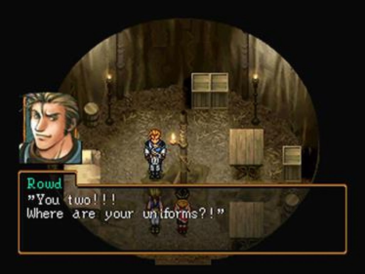 Suikoden II gameplay for PlayStation 1 (PS1) role-playing video game