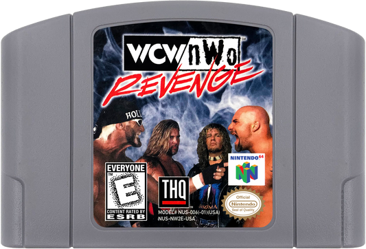WCW vs nWo Revenge cartridge for Nintendo 64 N64 video game